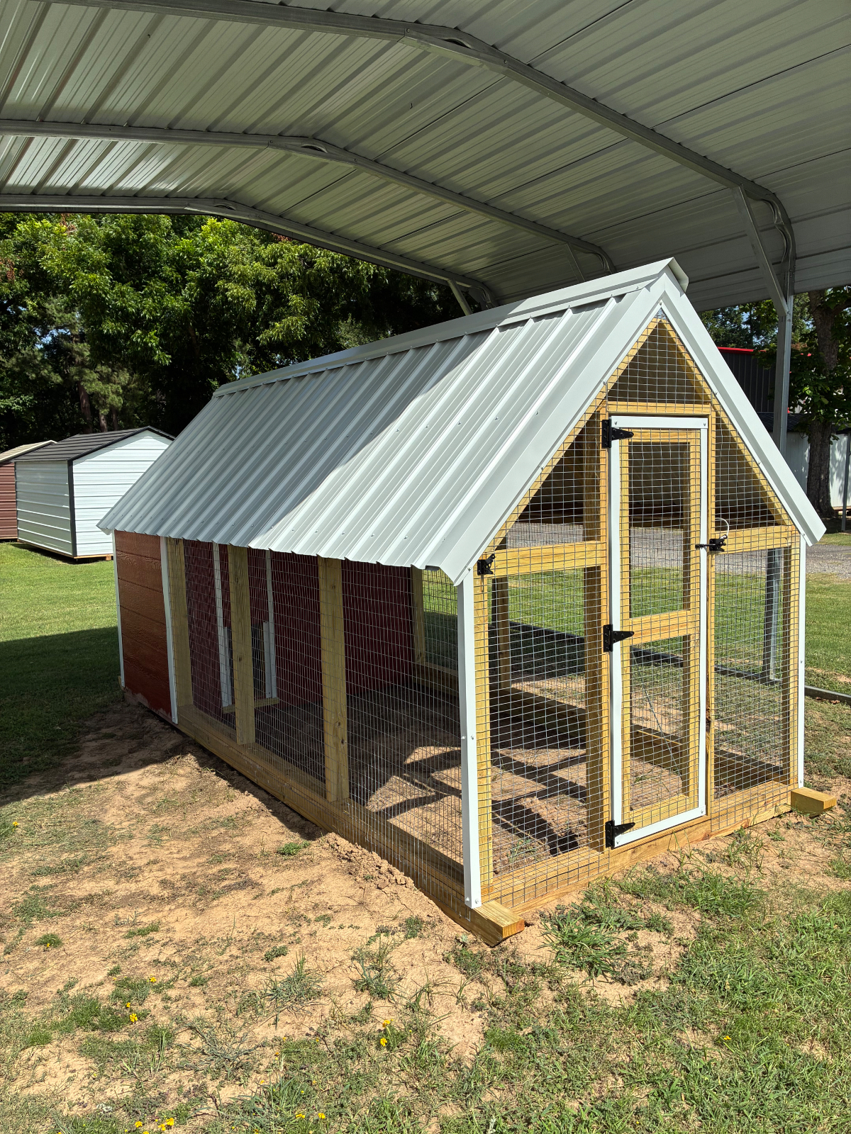 6' x 14' 6 x 14 Chicken Coop - ONLY $313.50 down and $130.52 a month for sale in Gilmer, TX
